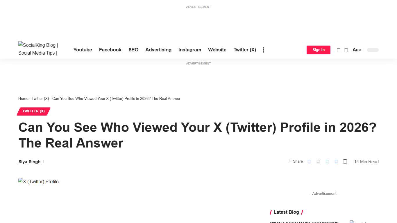 Can You See Who Viewed Your X (Twitter) Profile In 2026? The Real Answer